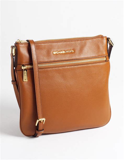 michael kors bedford leather messenger bag|Michael Kors bedford crossbody bag.